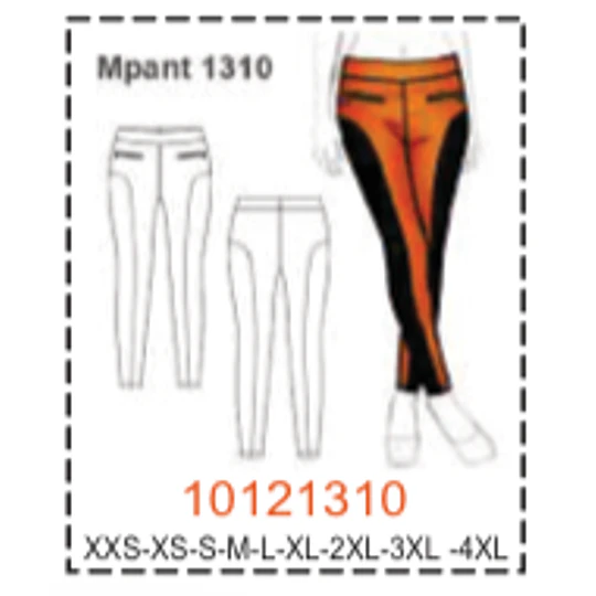 MOLDE PANTALONES MUJER - 3