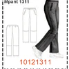 MOLDE PANTALONES MUJER - 3
