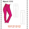 MOLDE PANTALONES MUJER - 3