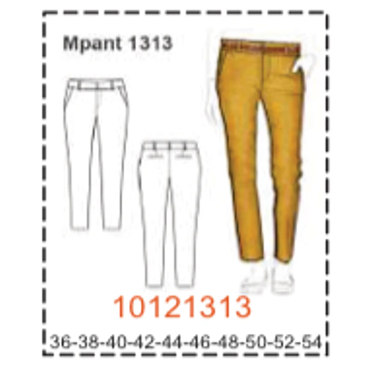 MOLDE PANTALONES MUJER - 3