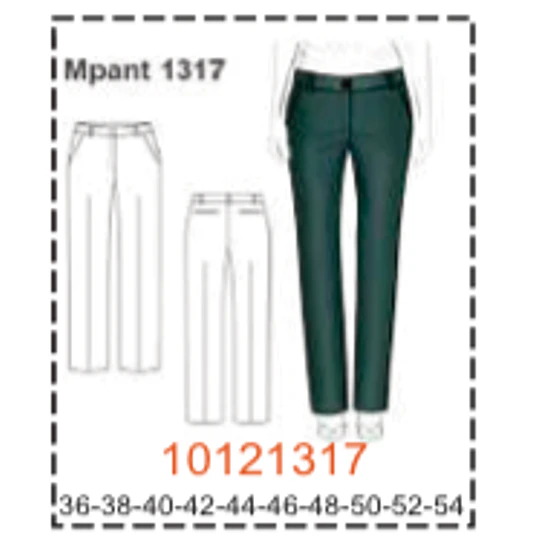 MOLDE PANTALONES MUJER - 3