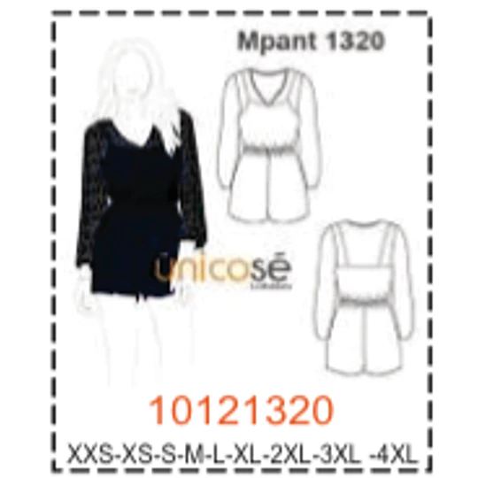MOLDE PANTALONES MUJER - 3