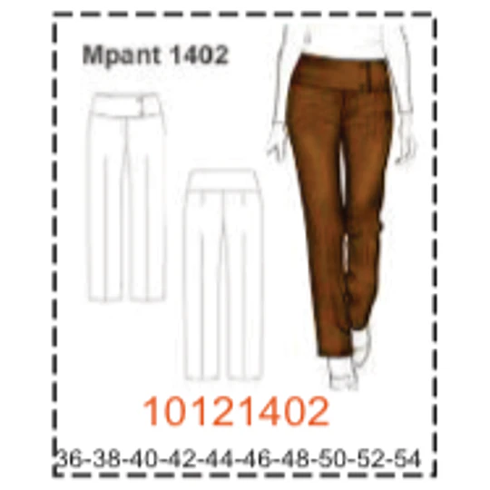 MOLDE PANTALONES MUJER - 3