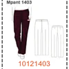 MOLDE PANTALONES MUJER - 3