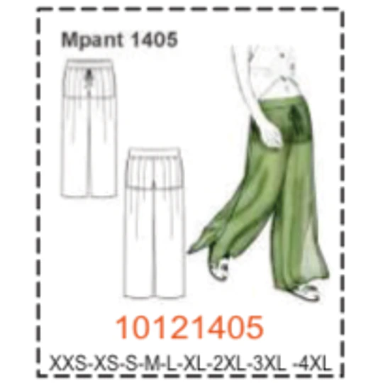MOLDE PANTALONES MUJER - 3