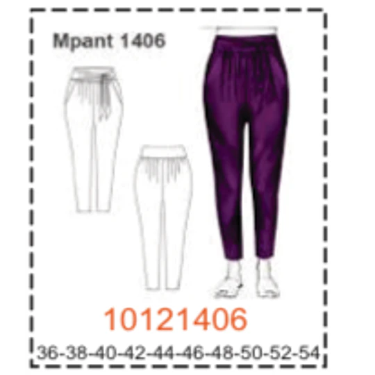 MOLDE PANTALONES MUJER - 3