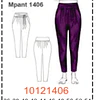 MOLDE PANTALONES MUJER - 3