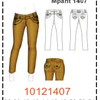 MOLDE PANTALONES MUJER - 3