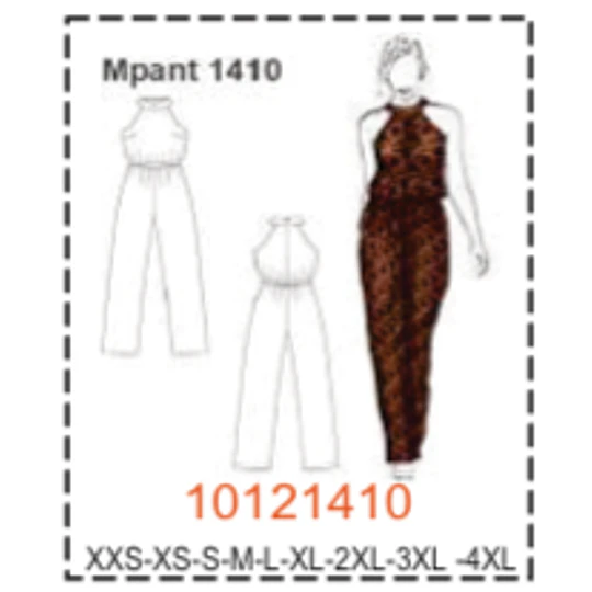 MOLDE PANTALONES MUJER - 3