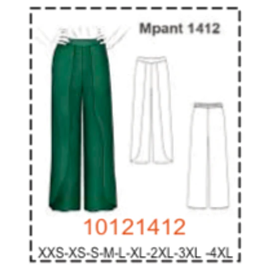 MOLDE PANTALONES MUJER - 3