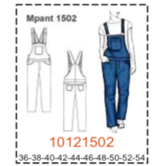 MOLDE PANTALONES MUJER - 3