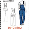 MOLDE PANTALONES MUJER - 3