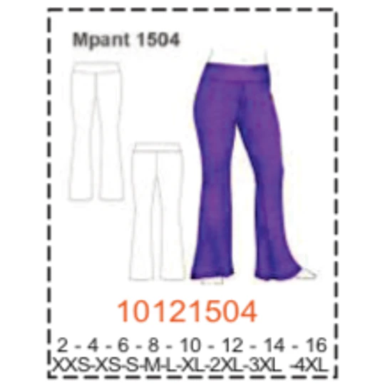 MOLDE PANTALONES MUJER - 3