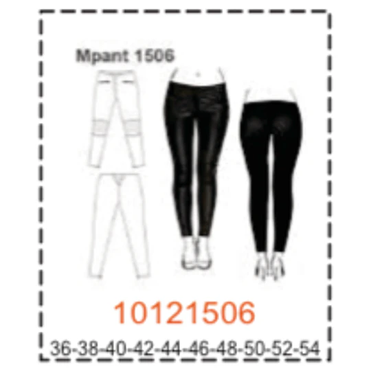 MOLDE PANTALONES MUJER - 3