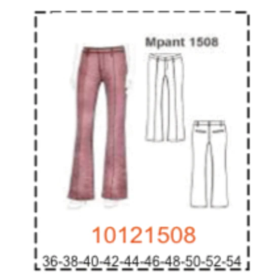 MOLDE PANTALONES MUJER - 3