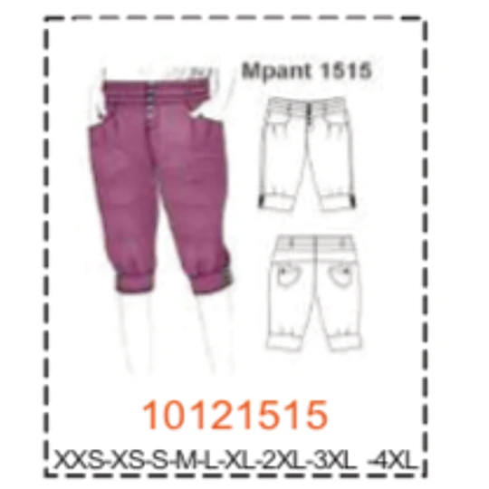 MOLDE PANTALONES MUJER - 3