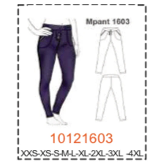 MOLDE PANTALONES MUJER - 4