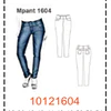 MOLDE PANTALONES MUJER - 4