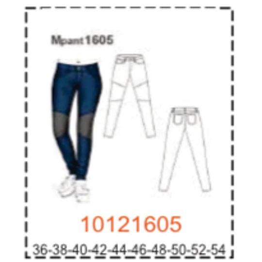 MOLDE PANTALONES MUJER - 4
