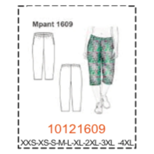 MOLDE PANTALONES MUJER - 4