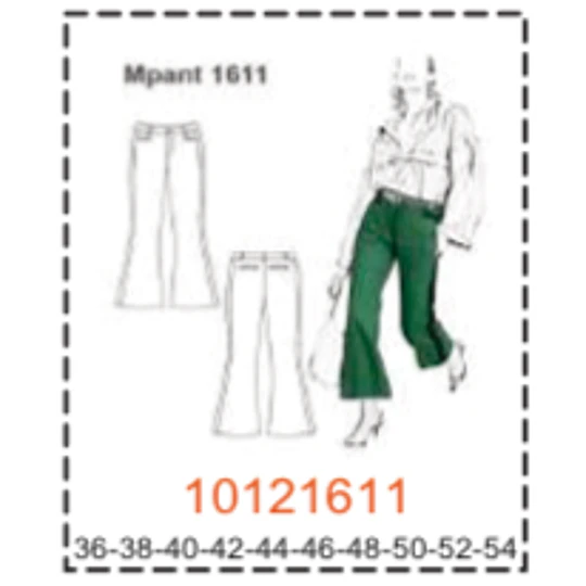 MOLDE PANTALONES MUJER - 4