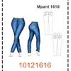 MOLDE PANTALONES MUJER - 4