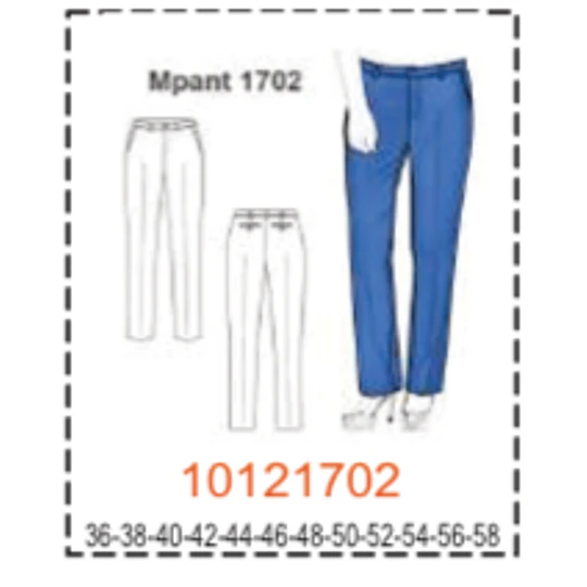 MOLDE PANTALONES MUJER - 4