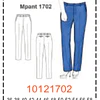 MOLDE PANTALONES MUJER - 4