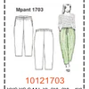 MOLDE PANTALONES MUJER - 4