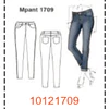 MOLDE PANTALONES MUJER - 4