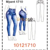 MOLDE PANTALONES MUJER - 4