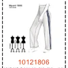 MOLDE PANTALONES MUJER - 4