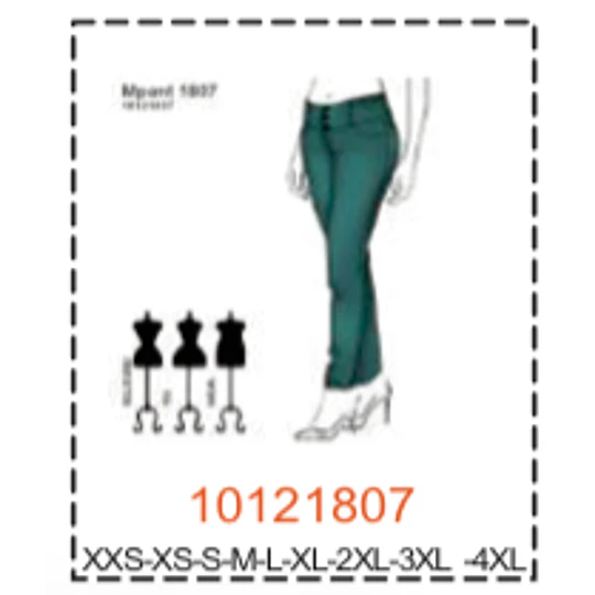 MOLDE PANTALONES MUJER - 4