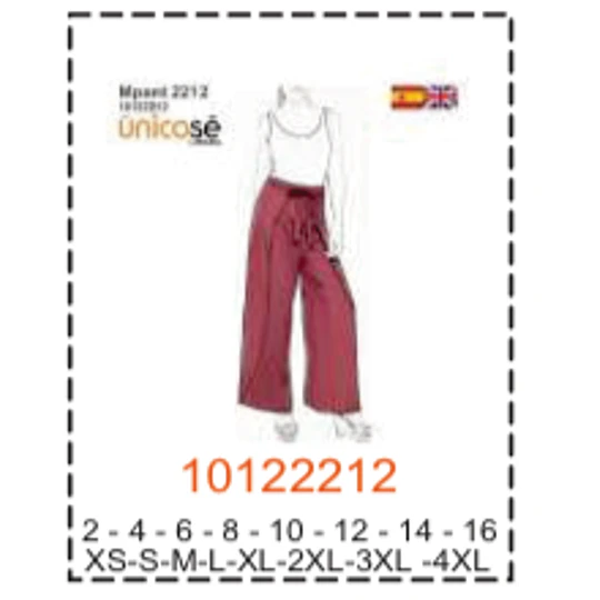 MOLDE PANTALONES MUJER - 5