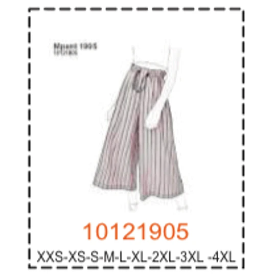 MOLDE PANTALONES MUJER - 4
