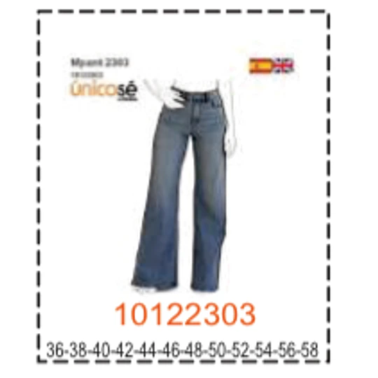 MOLDE PANTALONES MUJER - 5