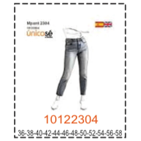 MOLDE PANTALONES MUJER - 5