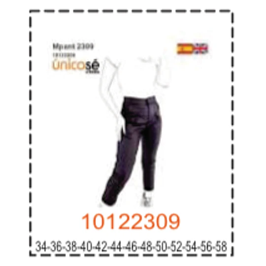 MOLDE PANTALONES MUJER - 5