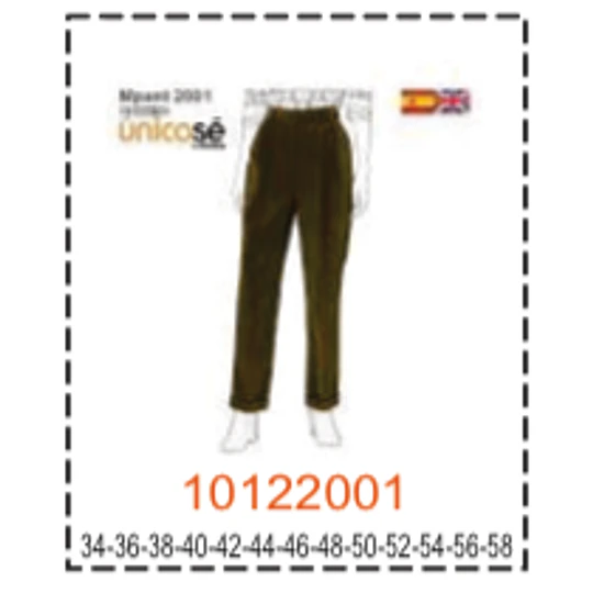 MOLDE PANTALONES MUJER - 4