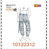MOLDE PANTALONES MUJER - 5