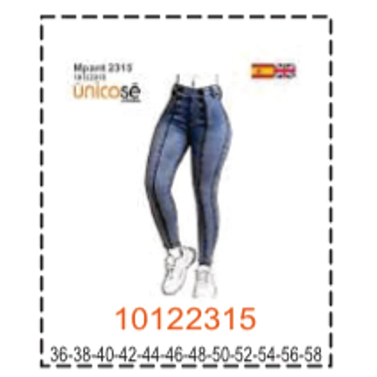 MOLDE PANTALONES MUJER - 5