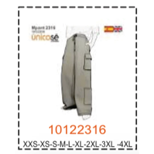 MOLDE PANTALONES MUJER - 5