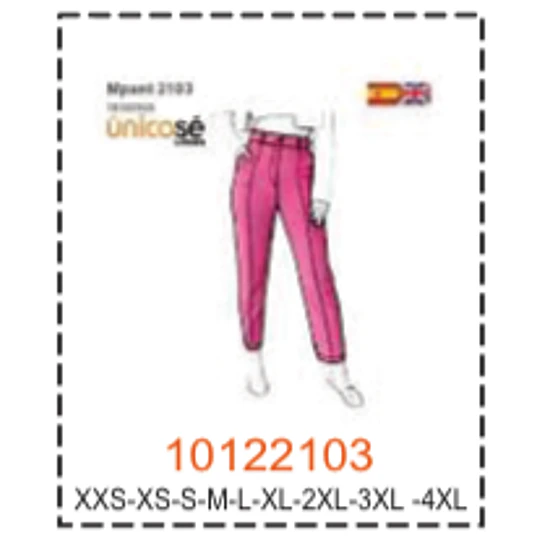 MOLDE PANTALONES MUJER - 4