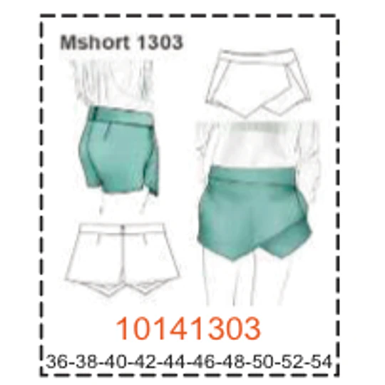 MOLDE SHORTS - MUJER - 1