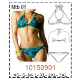 MOLDE TRAJE DE BAÑO MUJER 1