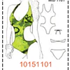 MOLDE TRAJE DE BAÑO MUJER 1