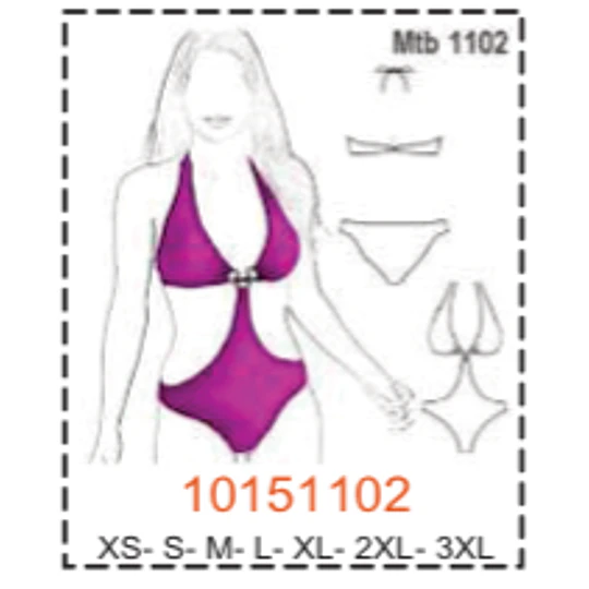 MOLDE TRAJE DE BAÑO MUJER 1