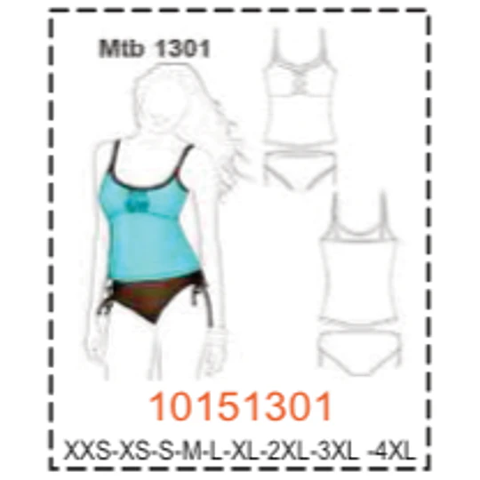 MOLDE TRAJE DE BAÑO MUJER 1