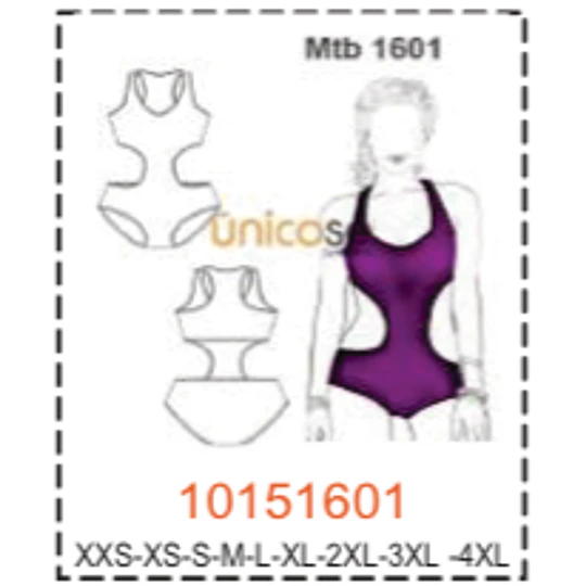 MOLDE TRAJE DE BAÑO MUJER 1