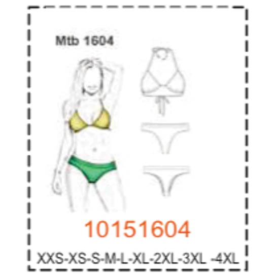 MOLDE TRAJE DE BAÑO MUJER 1